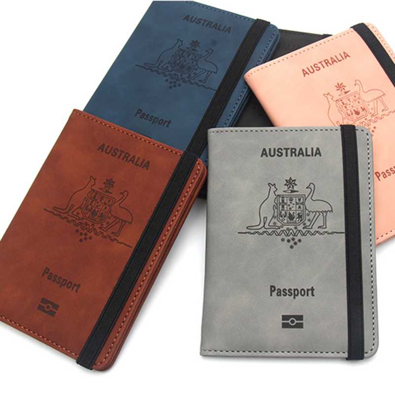Women'S Accessories Australia - Australia Passport Cover Rfid Travel Wallet