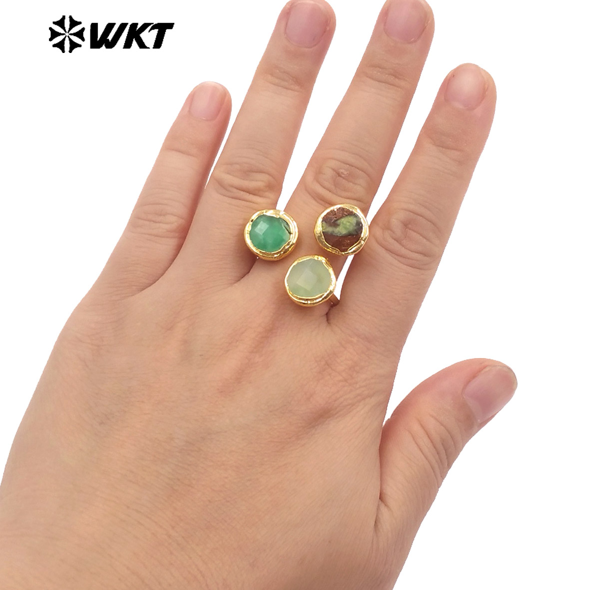 Women'S Accessories Australia - WT-R577 High Quality Natural Australia Chrysoprase