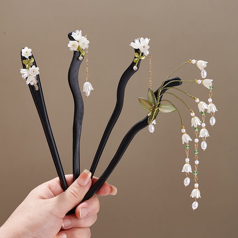 Hair Fork Stick - Lily Of The Valley1 Hair Stick