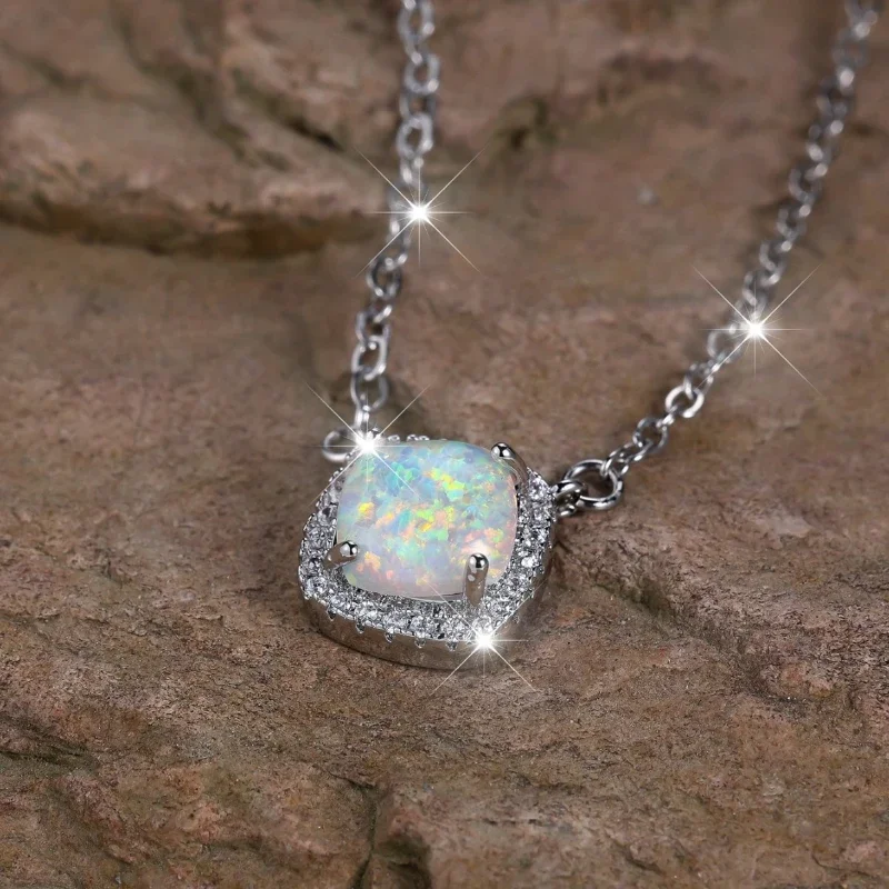 Women'S Accessories Australia - White Zircon Necklace for Women Small