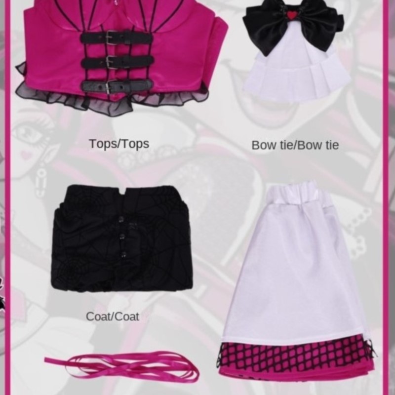 Women'S Y2K Accessories - Anime Vampir Draculaura Cosplay Costumes Anime