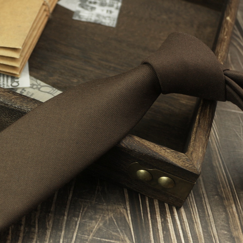 Solid Color Neck Tie Adjustabl - огляд і ціна Women Accessories Business