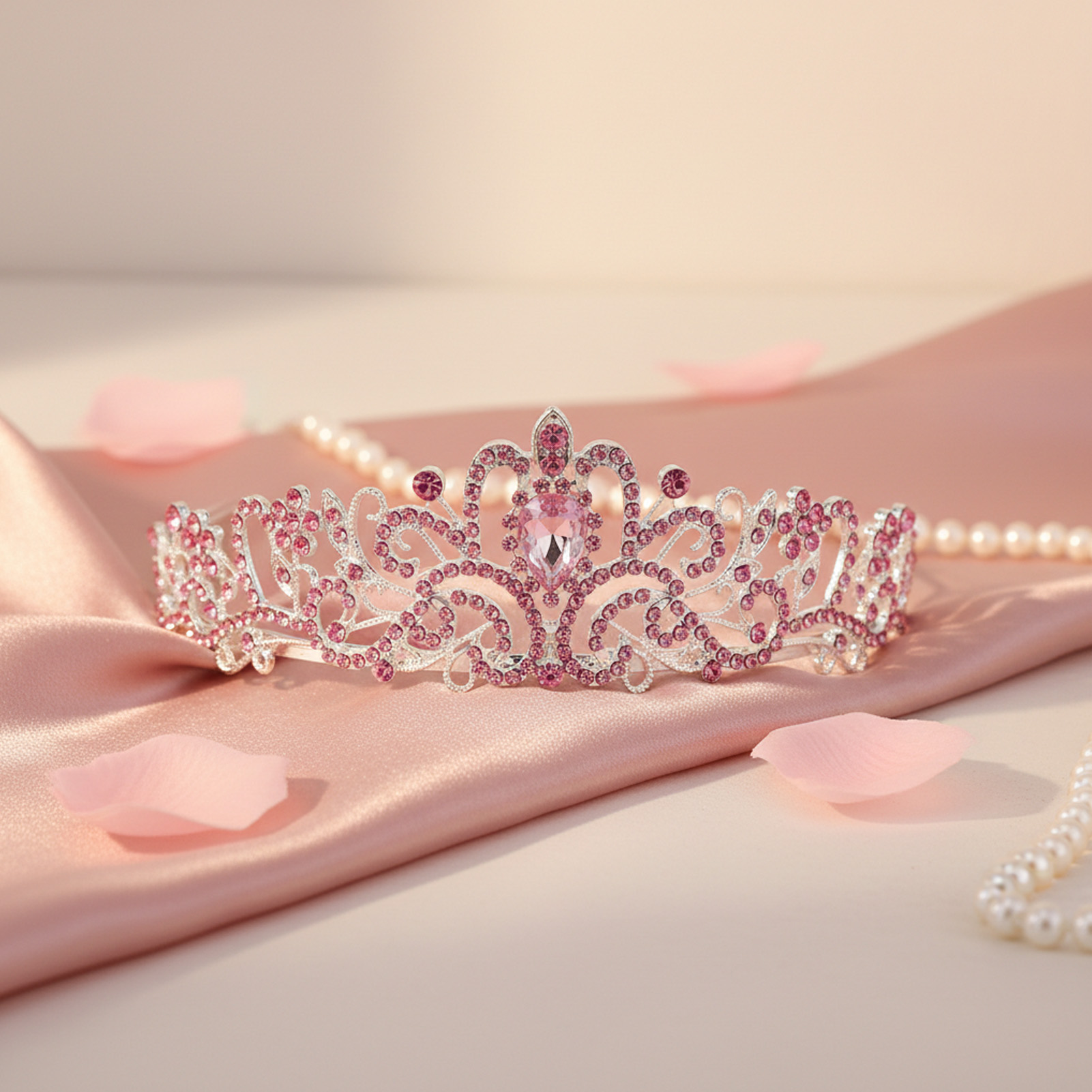 Elegant Bridal Crown Sparkly R - огляд і ціна Women'S Wedding Accessories
