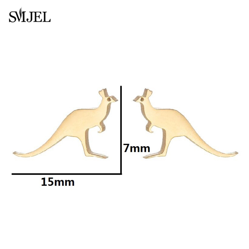 Mini Australia Kangaroo Studs  - огляд і ціна Women'S Accessories Australia