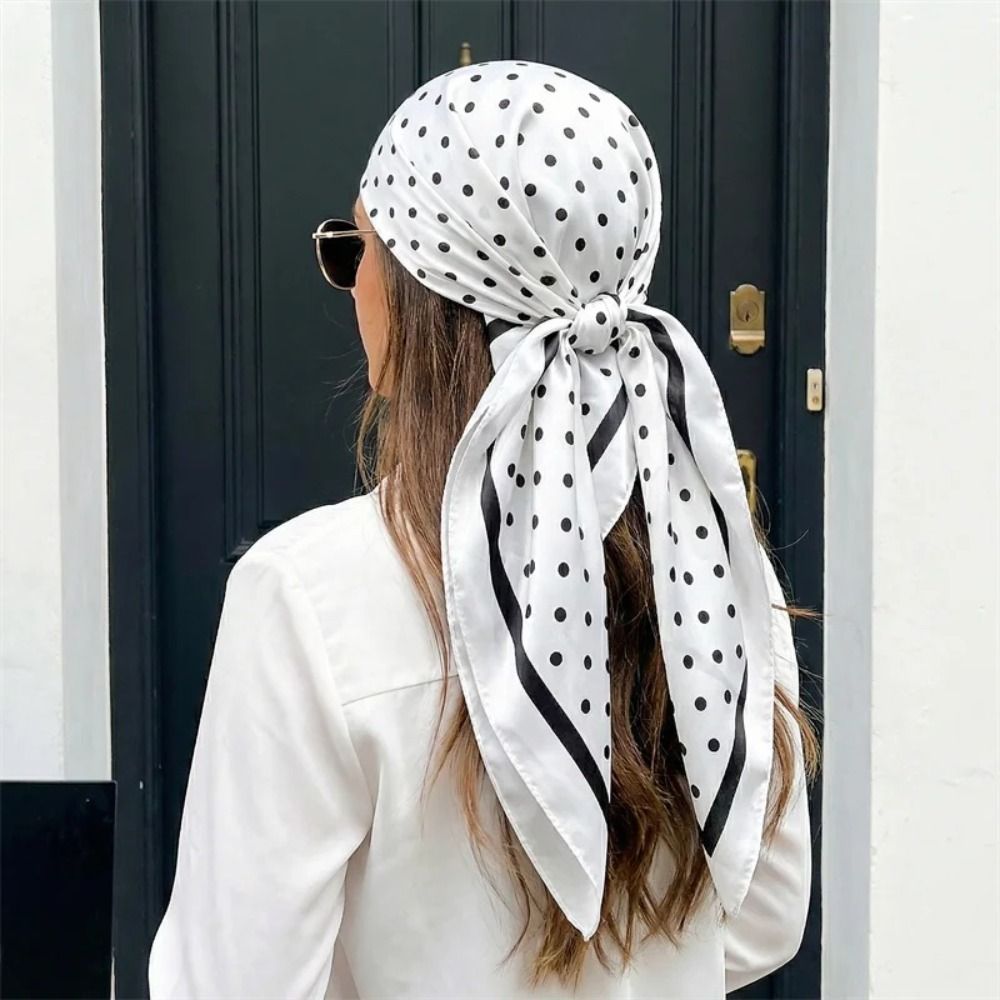 Elegant Printed Dot Print Scar - огляд і ціна Women'S Y2K Accessories