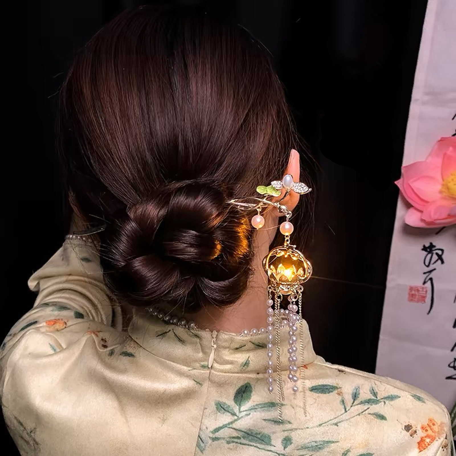 Luminous Flower Hairpin Exquis - огляд і ціна Women Accessories Trendy