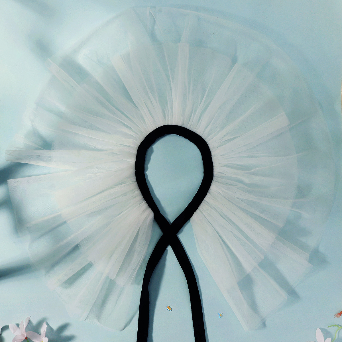 Fashion Tulle Ruffle Collar Fo - огляд і ціна Women'S Victorian Accessories