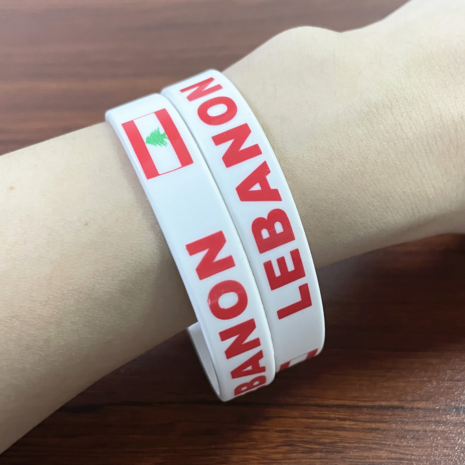 2pcs Lebanon Flag Silicone Bra - огляд і ціна Women Accessories Lebanon