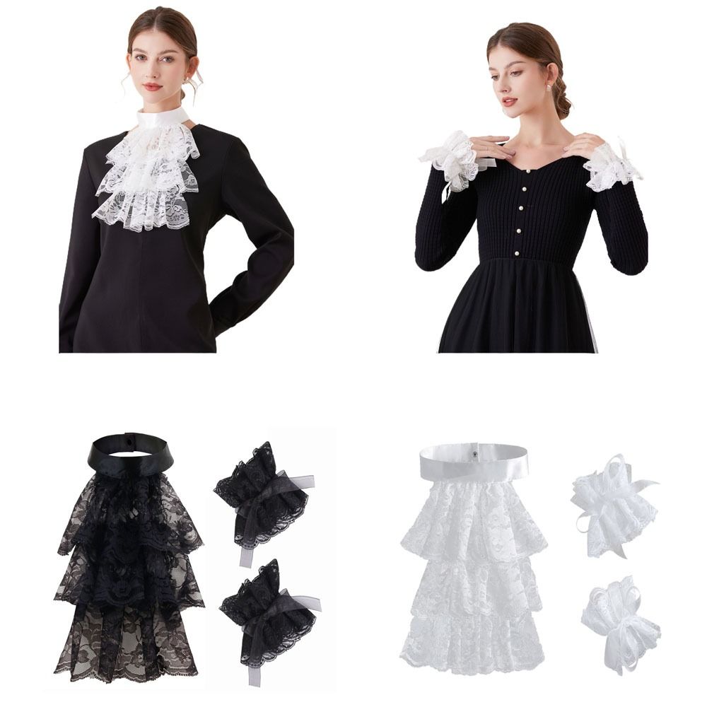 Fashion Victorian Lace Jabot C - огляд і ціна Women'S Victorian Accessories