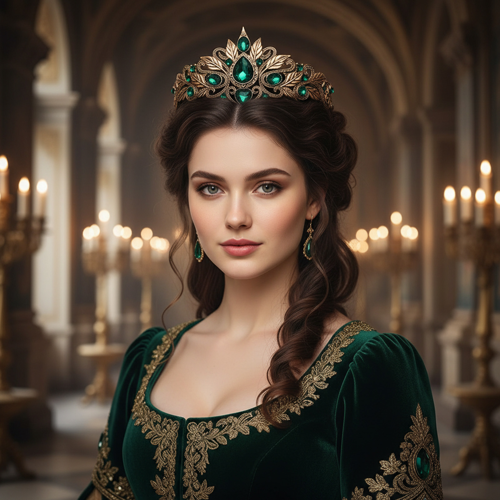 Baroque Style Round Tear Drop  - огляд і ціна Women'S Wedding Accessories