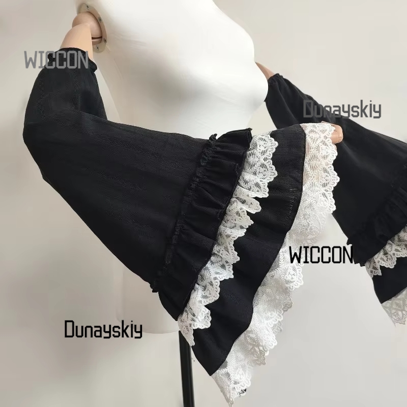 Cotton Lace Ruffle Detachable  - огляд і ціна Women'S Victorian Accessories