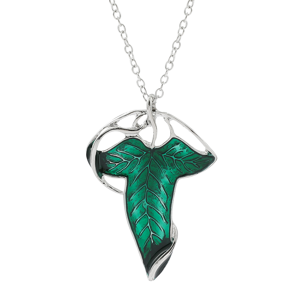 Vintage Green Leaf Pendant Nec - огляд і ціна Women Accessories Trendy
