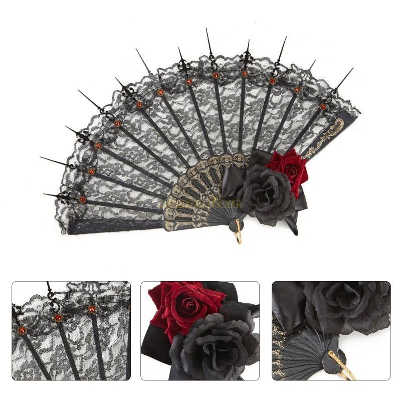 31BF Fan Gothic Victorian Wome - огляд і ціна Women'S Victorian Accessories