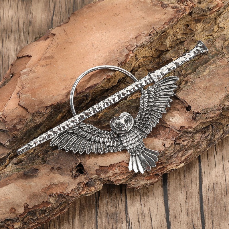 Niche Design Retro Gothic Owl  - огляд і ціна Women'S Viking Accessories