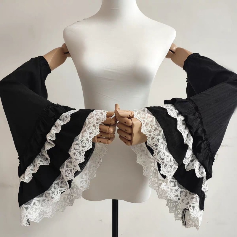 Gothic Y2k Lolita Cosplay Ruff - огляд і ціна Women'S Victorian Accessories
