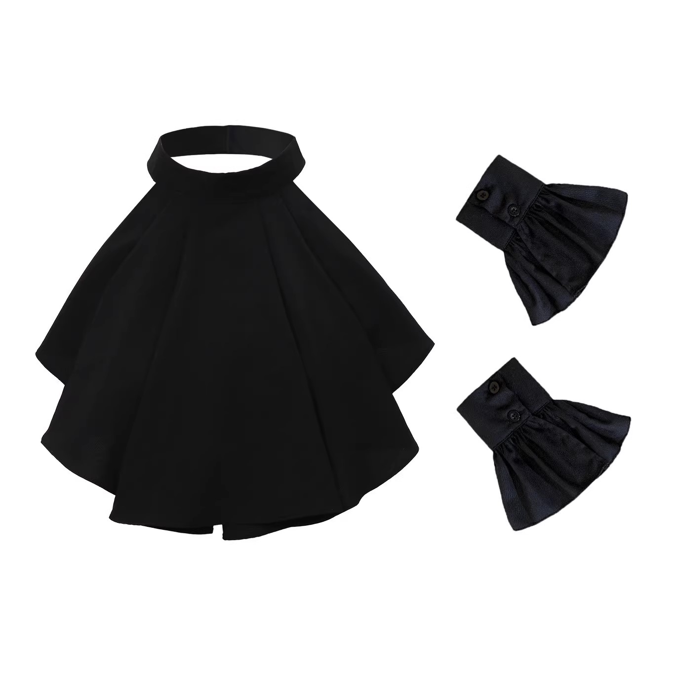 Victorian Neck Collar Ruffled  - огляд і ціна Women'S Victorian Accessories