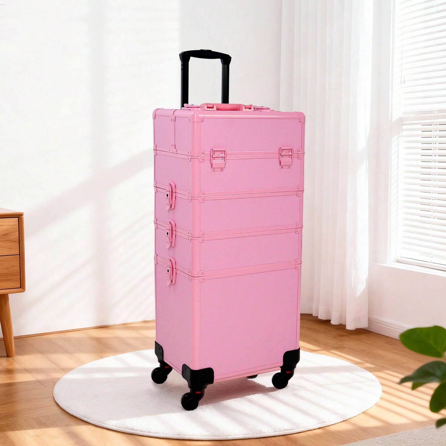 Rolling Makeup Train Case 4 in - огляд і ціна Women Accessories Organizer