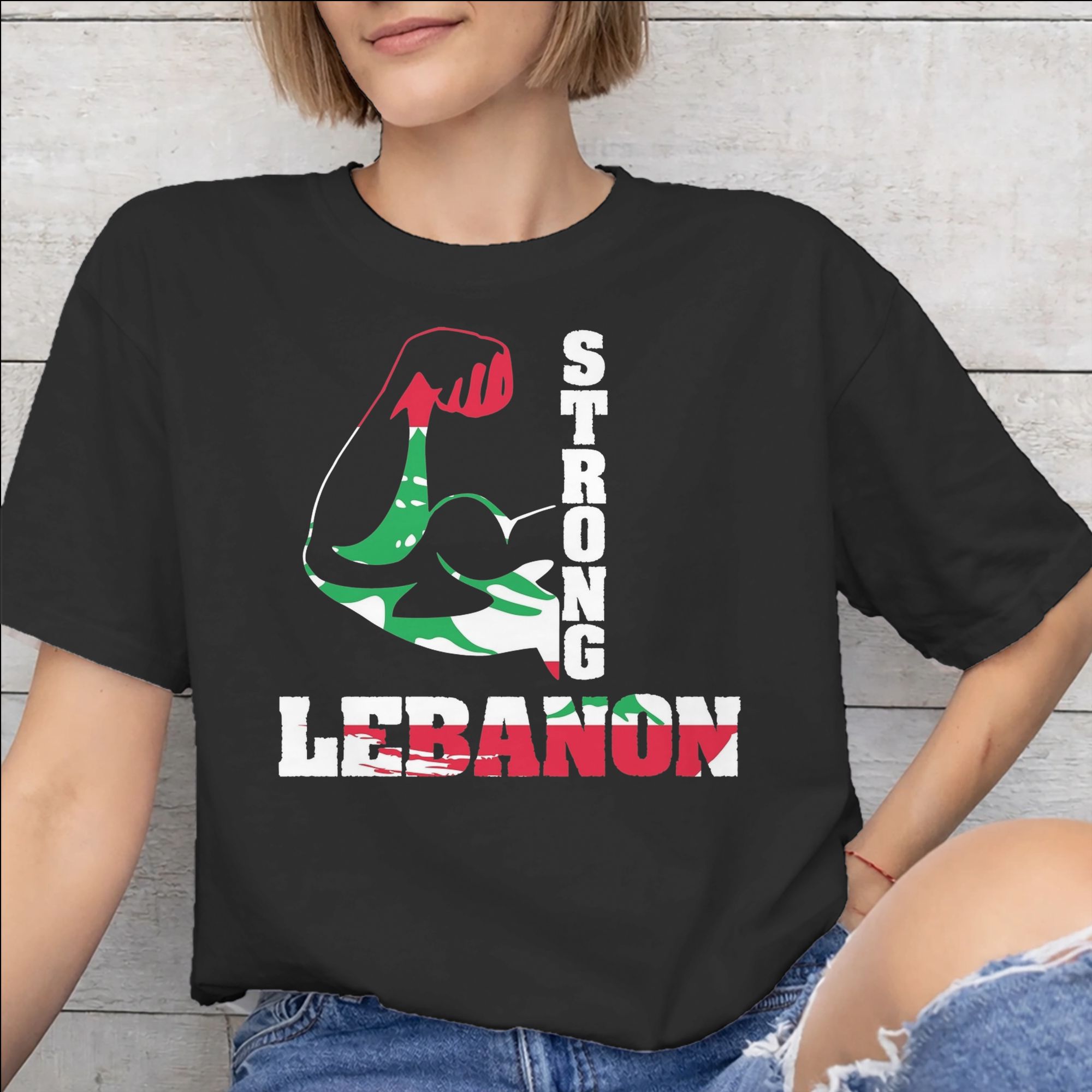 Lebanon Flag Heart Accessories - огляд і ціна Women Accessories Lebanon