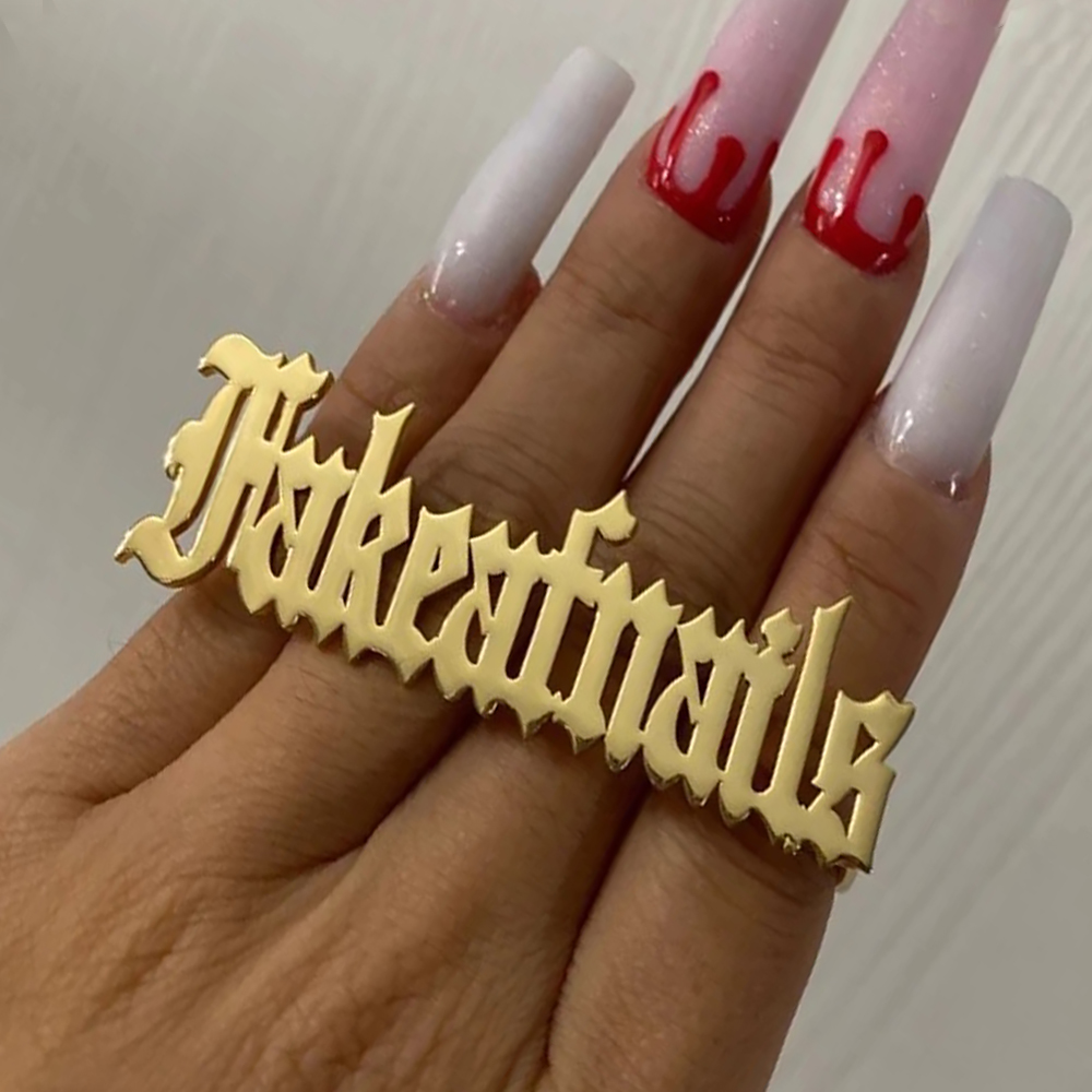 Custom Name Ring for Men Women - огляд і ціна Women Accessories Name