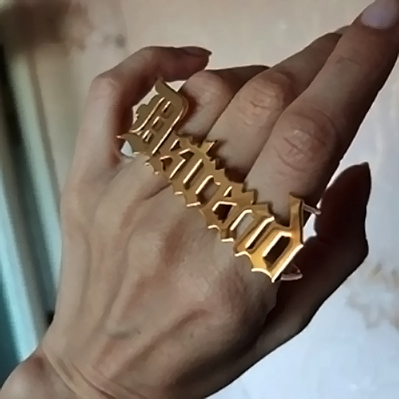 Custom Name Ring for Men Women - огляд і ціна Women Accessories Name