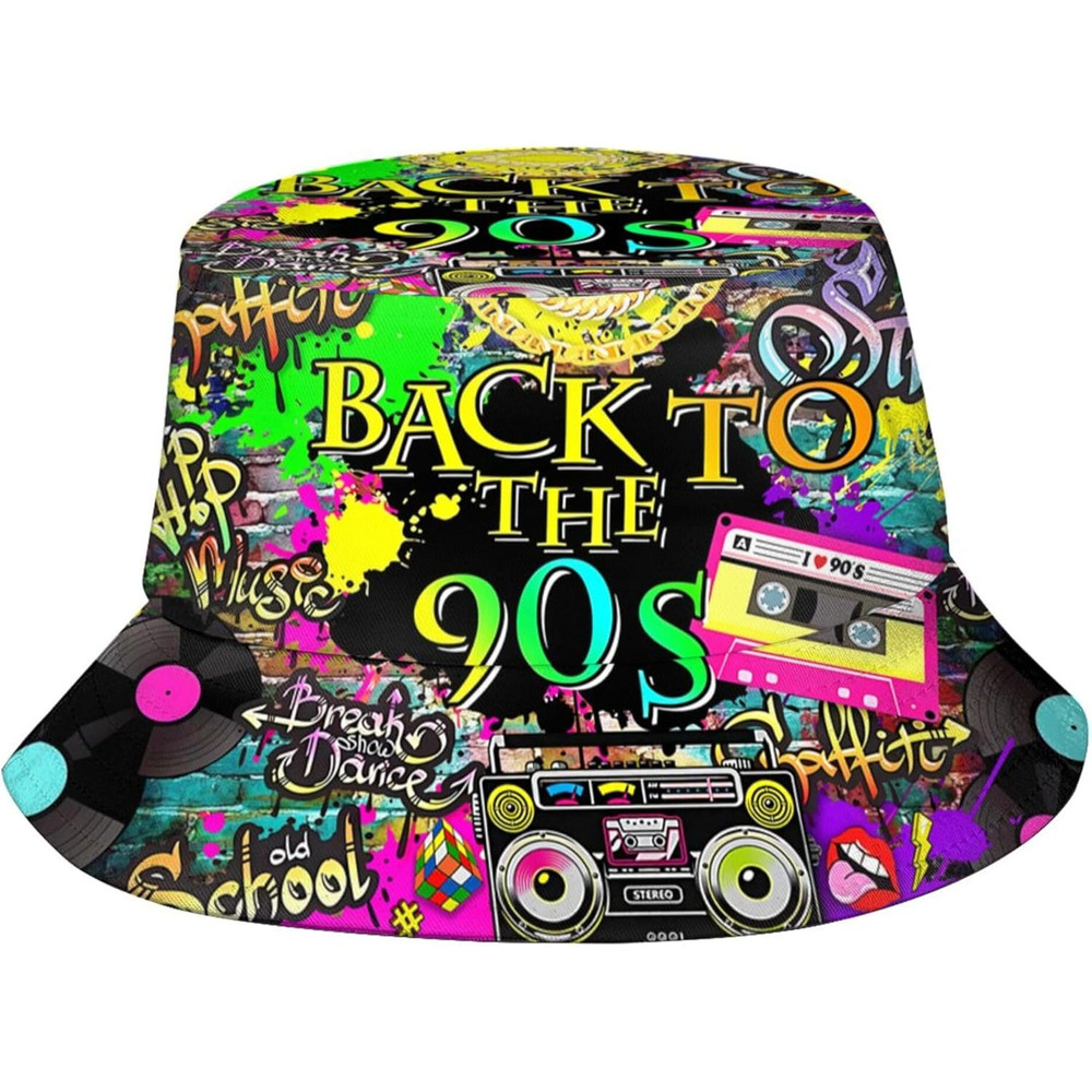 Fashion Retro 80S 90S Bucket F - огляд і ціна Women'S Accessories In The 90S