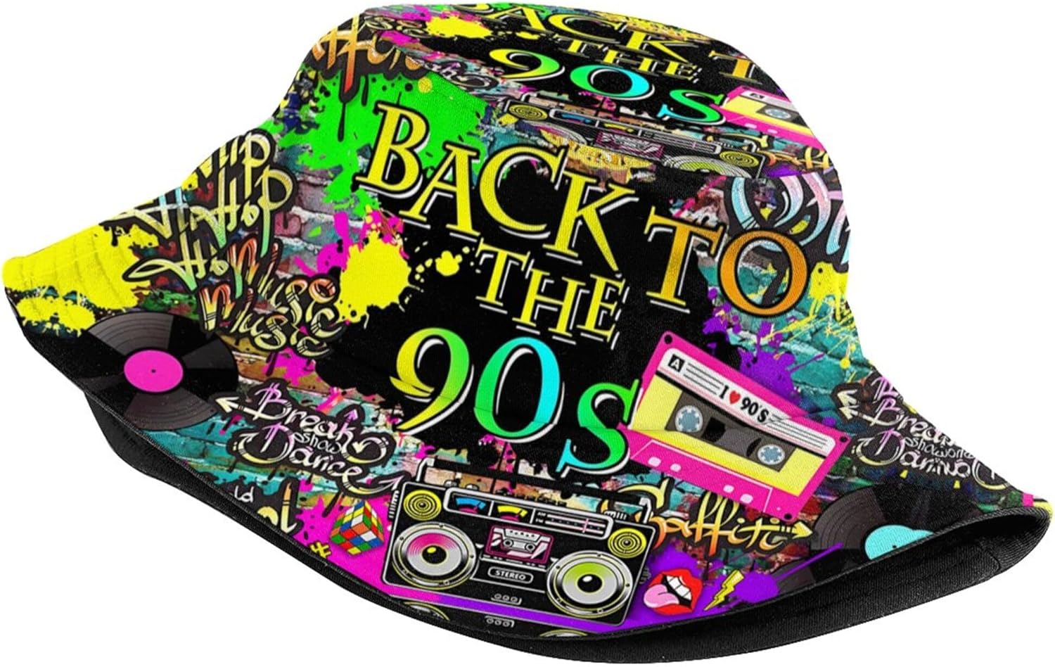 Fashion Retro 80S 90S Bucket F - огляд і ціна Women'S Accessories In The 90S