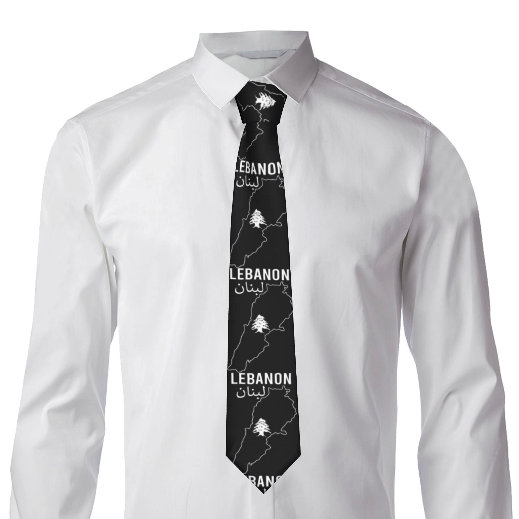 Lebanon Flag Map Beirut Tie Ce - огляд і ціна Women Accessories Lebanon