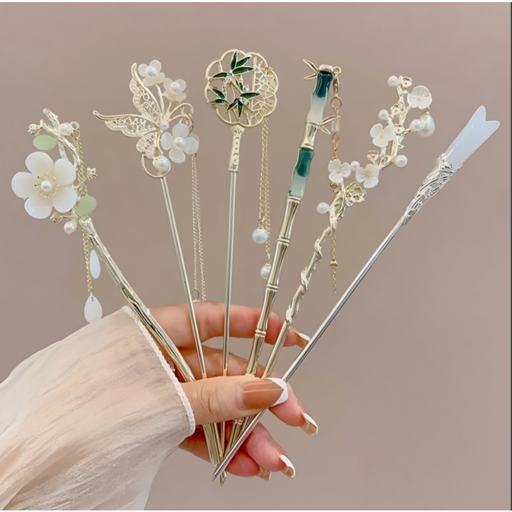 1/6pcs Elegant Chinese Style T - огляд і ціна Women Accessories Trendy