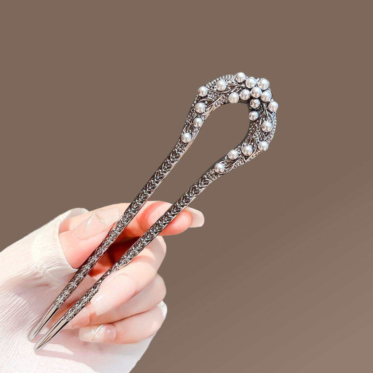 New Pearl U Shaped Hairpin For - огляд і ціна Women Accessories Trendy
