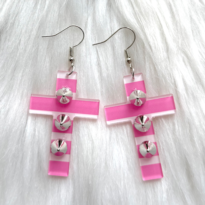 Y2K Jewelry Dots Beard Cross E - огляд і ціна Women'S Accessories In The 90S