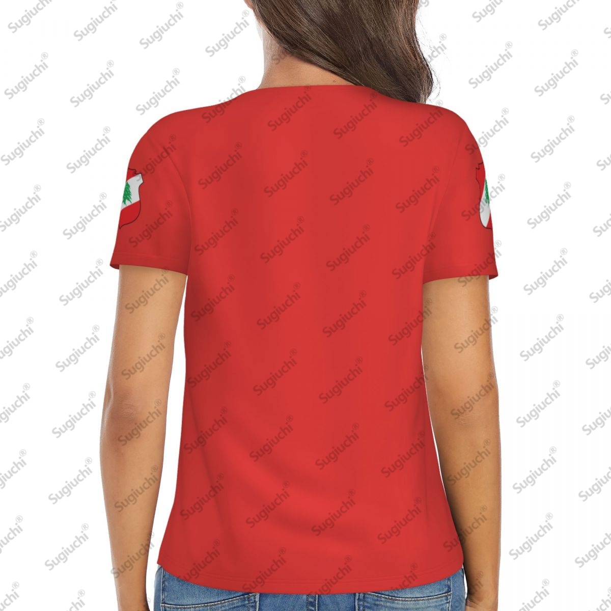 2025 Lebanon Flag Sexy Deep V  - огляд і ціна Women Accessories Lebanon