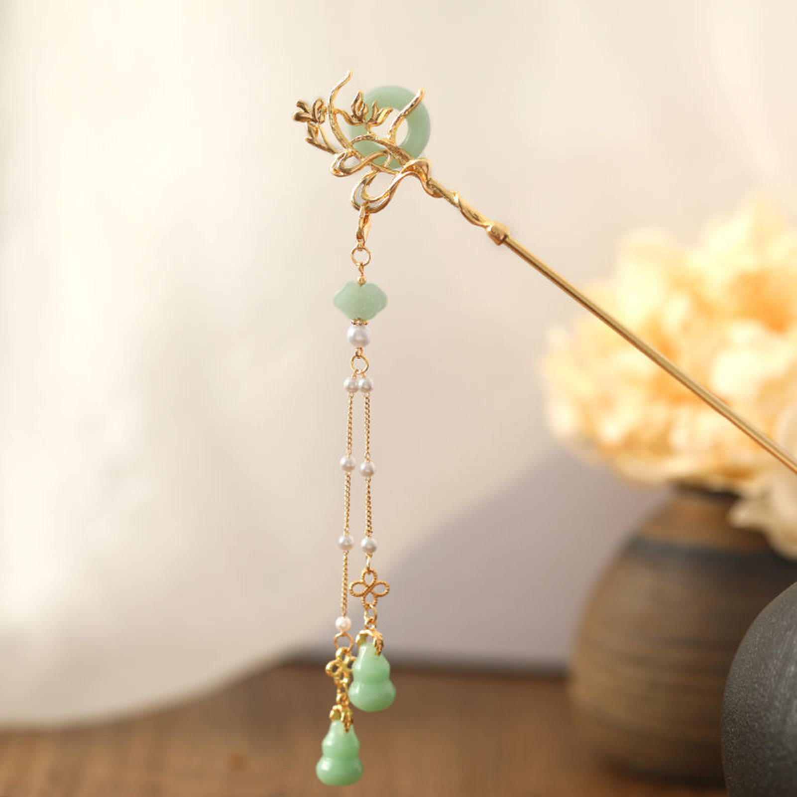 Chinese Style Glass Hairpin Fo - огляд і ціна Women Accessories Trendy