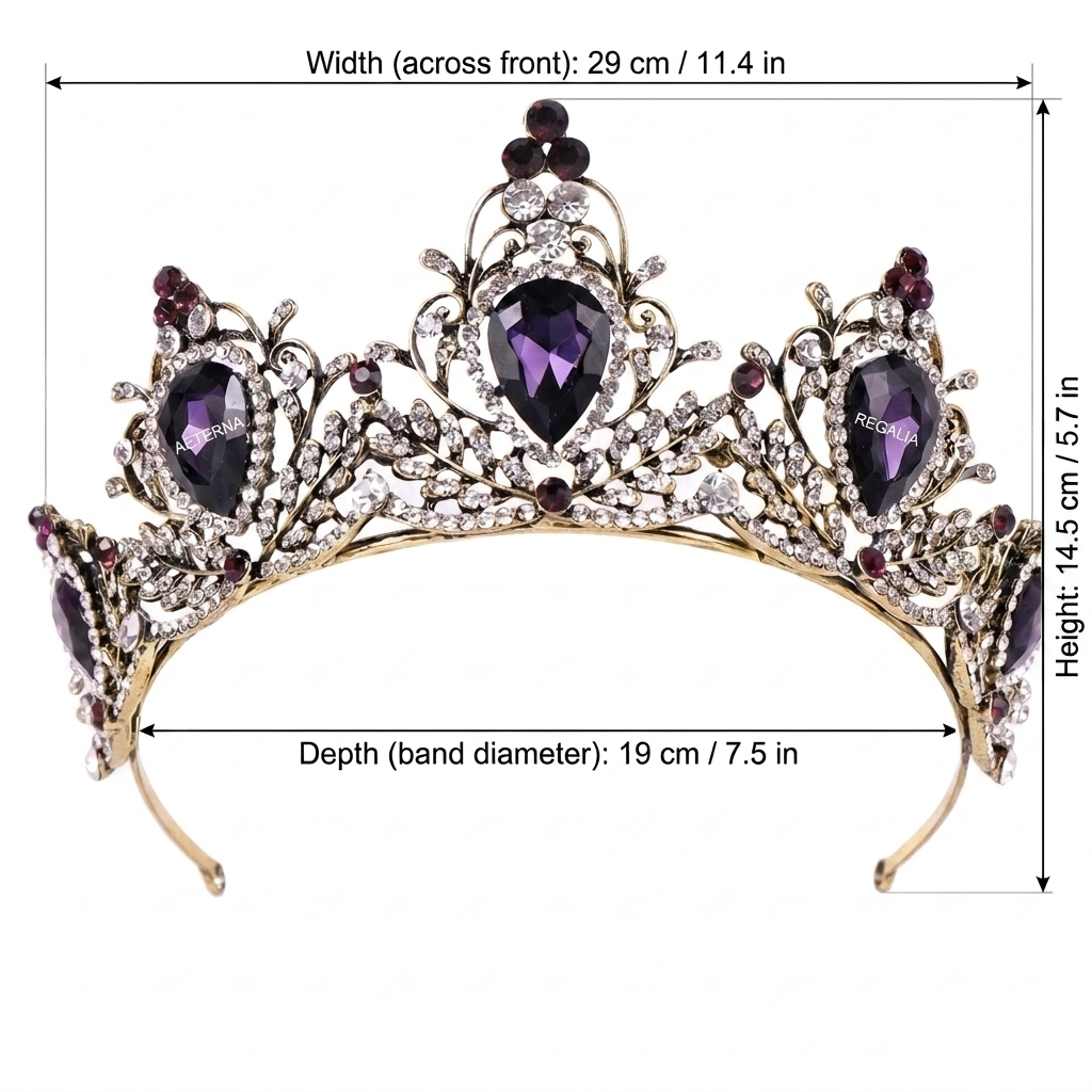 Crown Headpiece Lightweight Ba - огляд і ціна Women'S Wedding Accessories