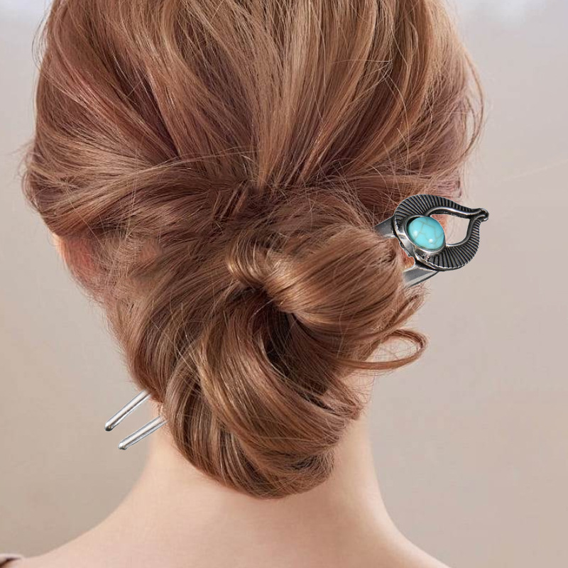 Egypt Turquoise U Shape Hair F - огляд і ціна Women Accessories Trendy