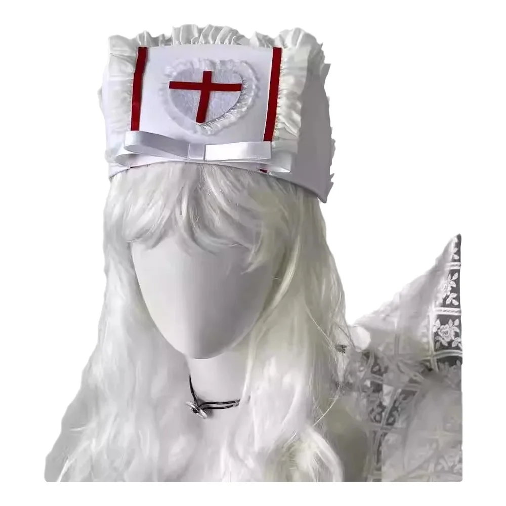 Cosplay nurse cap hat Accessor - огляд і ціна Women'S Y2K Accessories