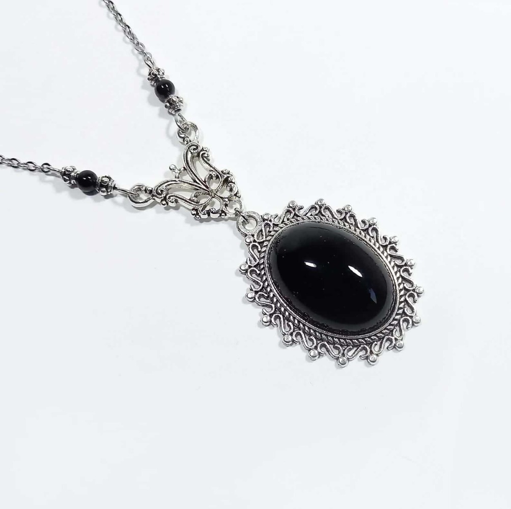 Victorian Gothic Silver Color  - огляд і ціна Women'S Victorian Accessories
