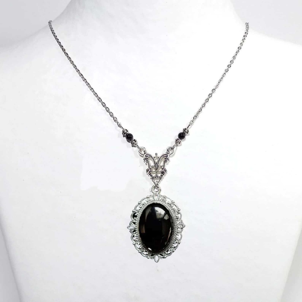 Victorian Gothic Silver Color  - огляд і ціна Women'S Victorian Accessories