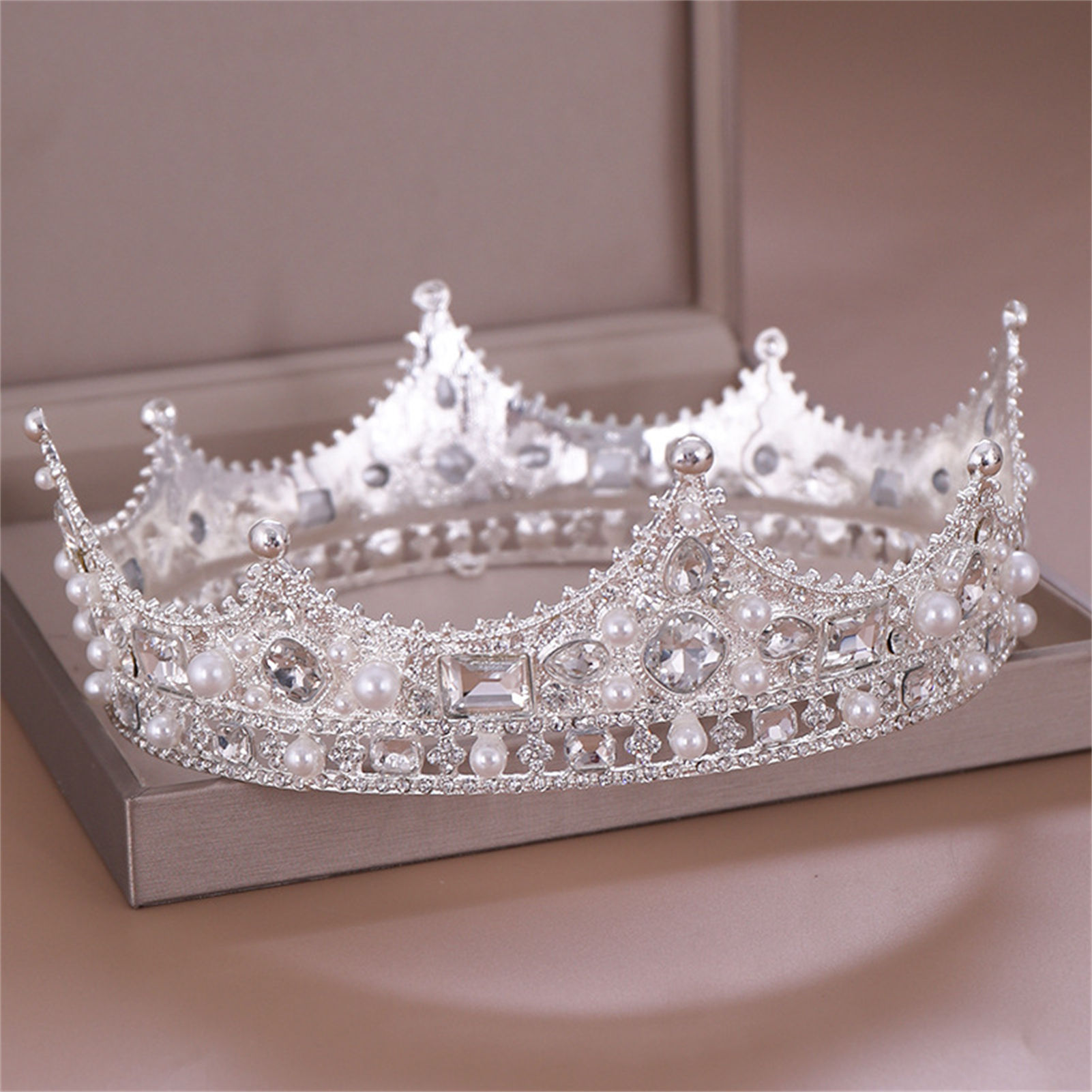 Alloy Crown Tiara Retro Bridal - огляд і ціна Women'S Wedding Accessories