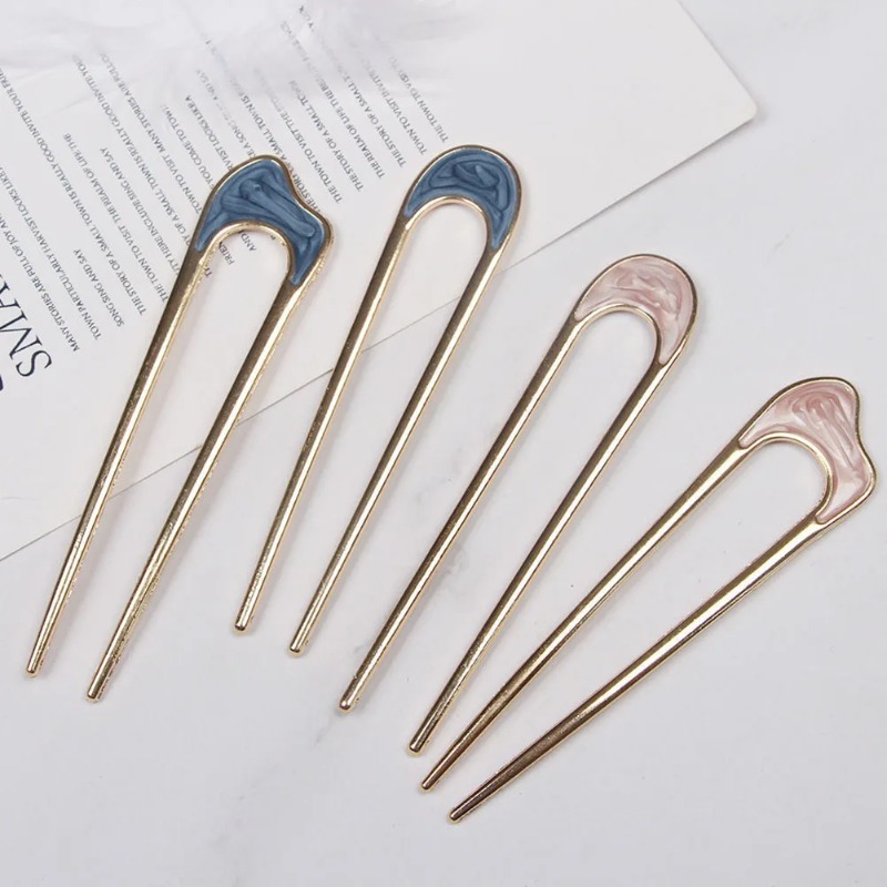 1PC Chinese Style U-Shaped Hai - огляд і ціна Hair Fork Stick