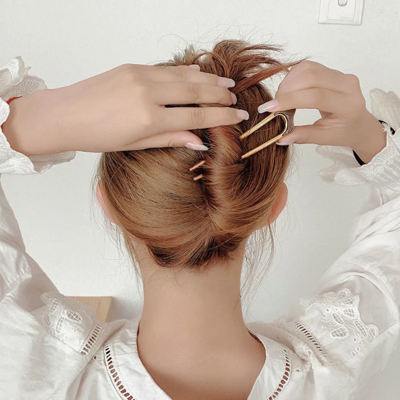 1PC Chinese Style U-Shaped Hai - огляд і ціна Hair Fork Stick