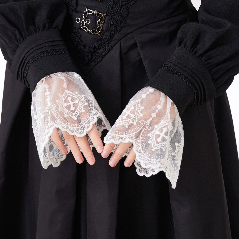 Victorian Style Lace Jabot Col - огляд і ціна Women'S Victorian Accessories